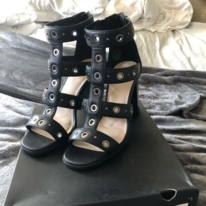 Gladiator Stacked heel